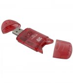 Esperanza TA101R Titanum SDHC Card Reader USB 2.0 (Κόκκινο)