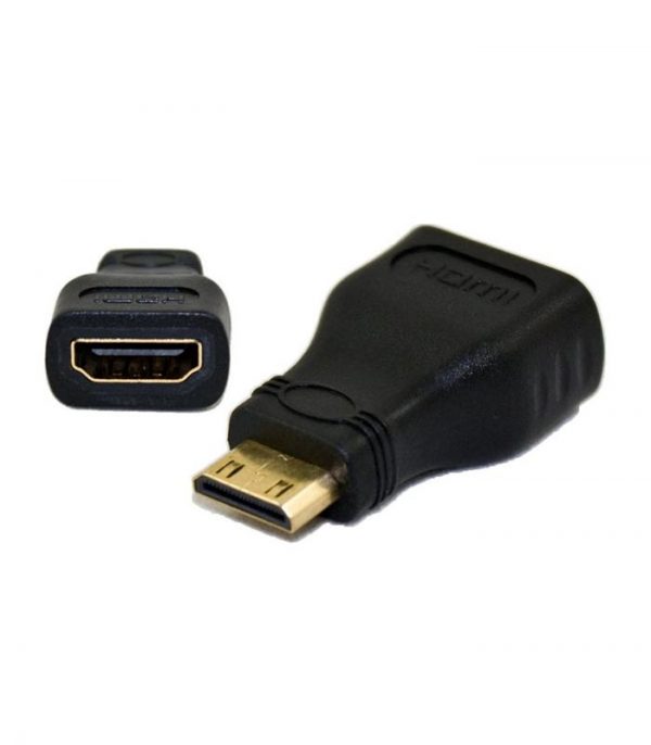 Powertech adapter mini HDMI Αρσενικό σε HDMI 19pin Θηλυκό