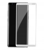Baseus 3D Arc Tempered Glass Film Full Screen Protector with Silk-Screen Rim για Samsung Galaxy Note 8 - Λευκό