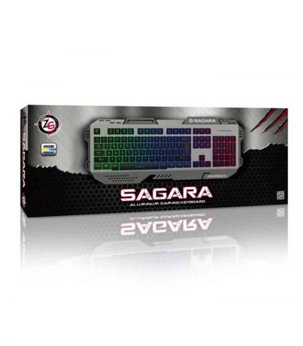 Zeroground KB-2300G Sagara Ενσύρματο Gaming Πληκτρολόγιο