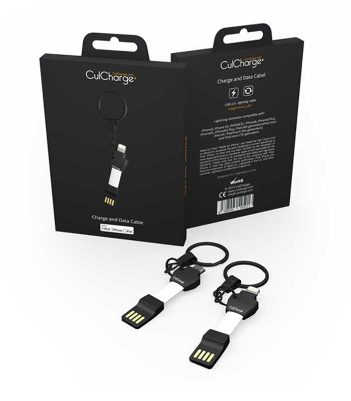 CulCharge USB male - Lightning male