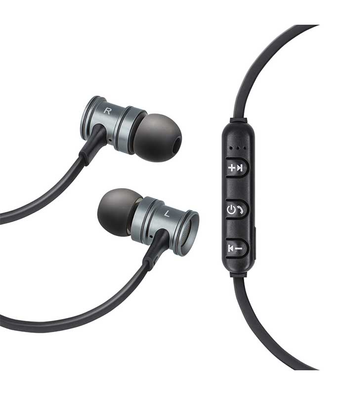 Forever BSH-200 Bluetooth Headset - Ασημί