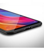 MSVII Tempered Glass Case Durable Cover with Tempered Glass Back Xiaomi Mi 8 SE - Μαύρο