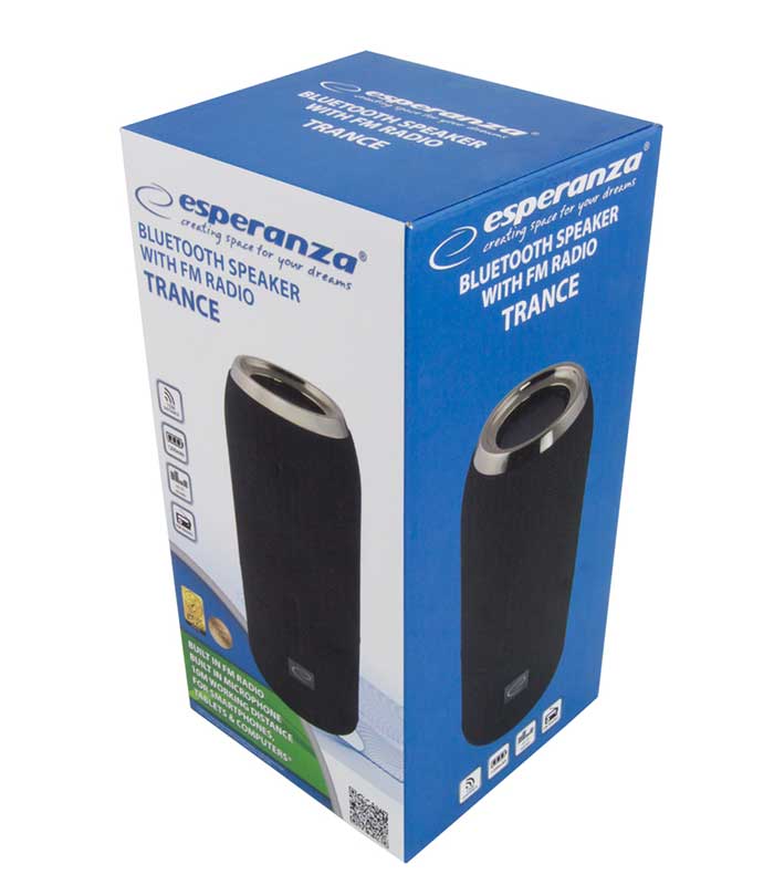 Esperanza EP135 Trance Bluetooth Speaker USB/FM/microSD