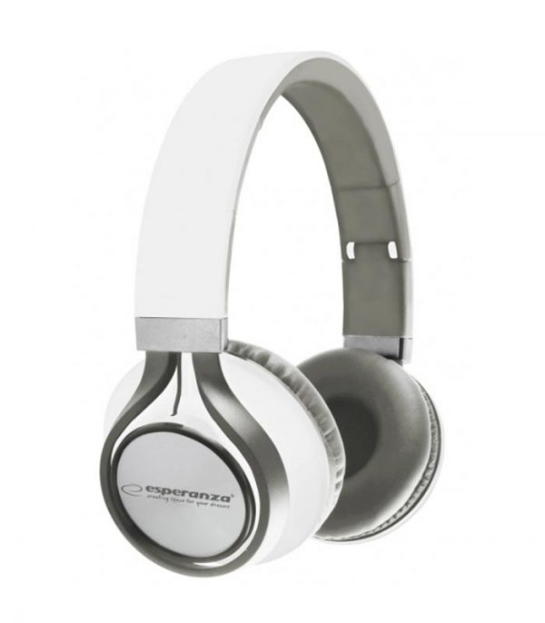 Esperanza EH159W Freestyle Stereo Audio Headphones - Λευκό