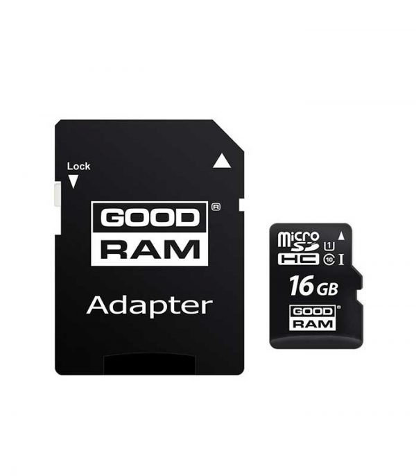 GOODRAM microSDHC 32GB Class 10 με αντάπτορα SD