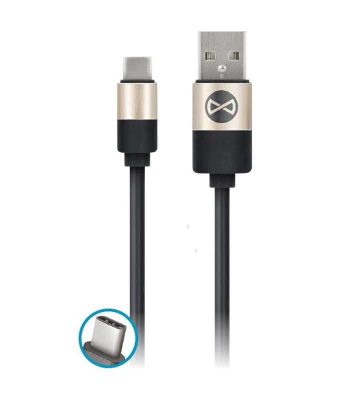 Forever Καλώδιο Modern USB σε USB Type-C 2A (1m)