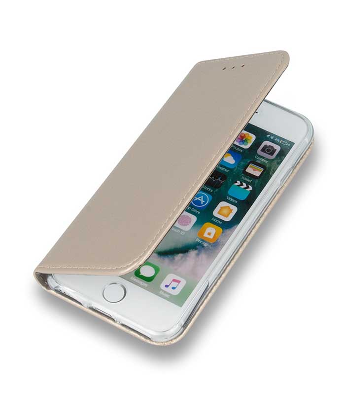 OEM Book Smart Magnet Θήκη για iPhone SE 2 - Χρυσό