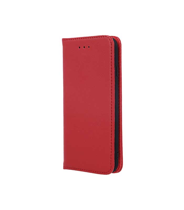 OEM Genuine Leather Θήκη Smart Pro για Samsung Galaxy A10 - Κόκκινο
