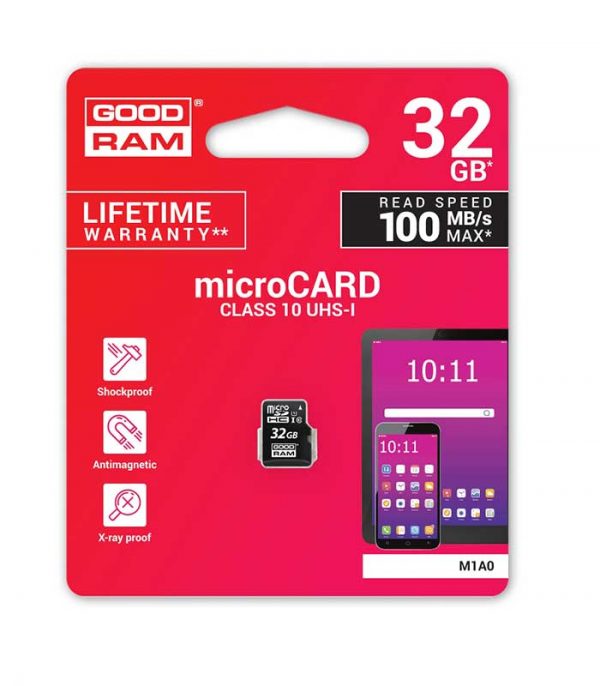 Goodram M1A0 microSD 32GB Class 10