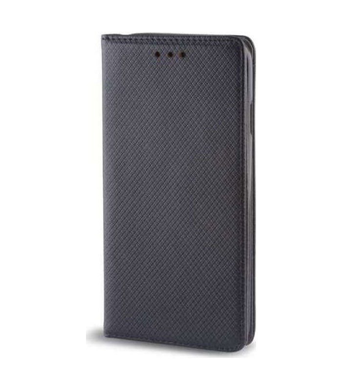 OEM Book Smart Magnet Θήκη για Huawei Y5 2019 / Honor 8S - Μαύρο