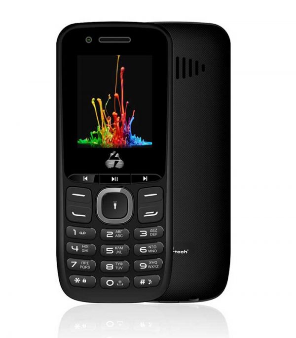 Powertech Κινητό Τηλέφωνο Milly Small PTM-14, Dual SIM, Multimedia - Μαύρο