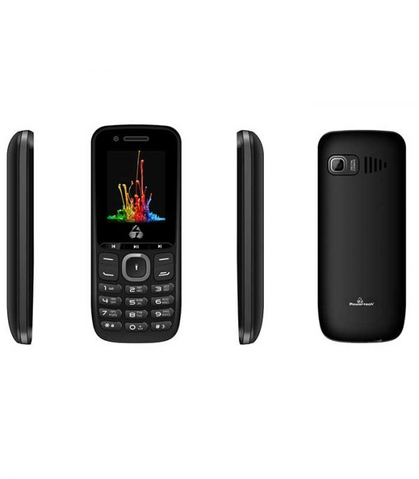 Powertech Κινητό Τηλέφωνο Milly Small PTM-14, Dual SIM, Multimedia - Μαύρο