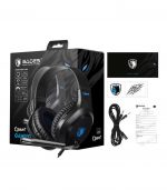 SADES Gaming Headset Cpower SA-716-BL, PS4, Xbox One, Nintendo Switch, VR, PC, 3.5mm