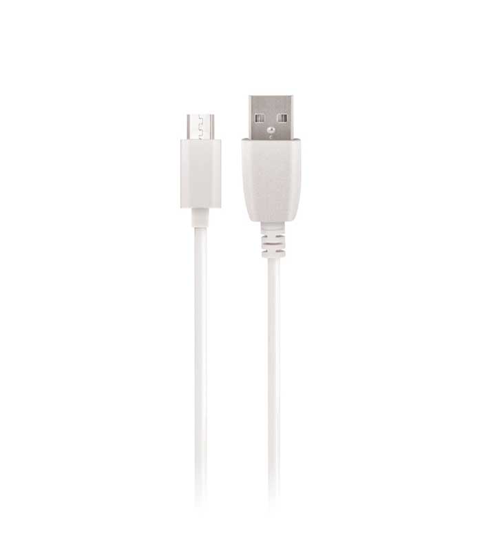 Setty Cable USB to microUSB 2Α (3m) - Λευκό