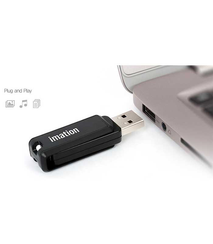 IMATION USB Flash Drive Nano Pro II KR03020007, 64GB, USB 3.0, μαύρο