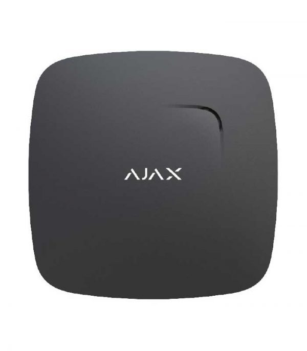Ajax FireProtect Plus Smart ανιχνευτής καπνού µε αισθητήρες θερµοκρασίας και µονοξειδίου του άνθρακα - Μαύρο