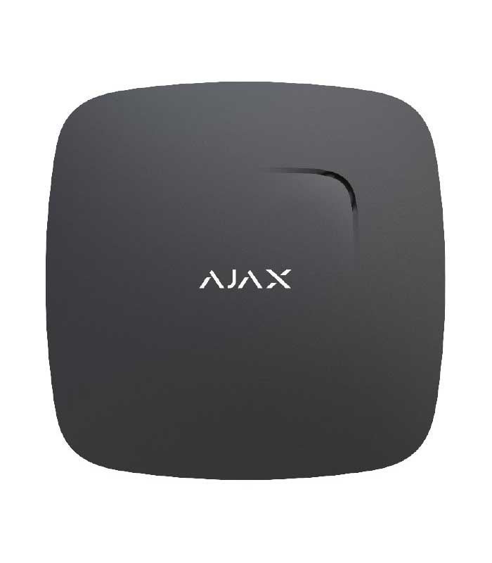 Ajax FireProtect Plus Smart ανιχνευτής καπνού µε αισθητήρες θερµοκρασίας και µονοξειδίου του άνθρακα - Μαύρο