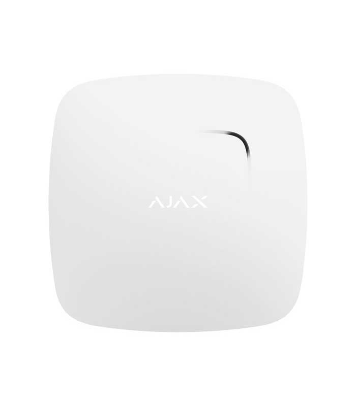 Ajax FireProtect Plus Smart ανιχνευτής καπνού µε αισθητήρες θερµοκρασίας και µονοξειδίου του άνθρακα - Λευκό