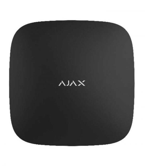 Ajax Hub Plus Aναβαθμισμένη έκδοση του Hub με Wi-Fi, 3G και Dual SIM - Μαύρο