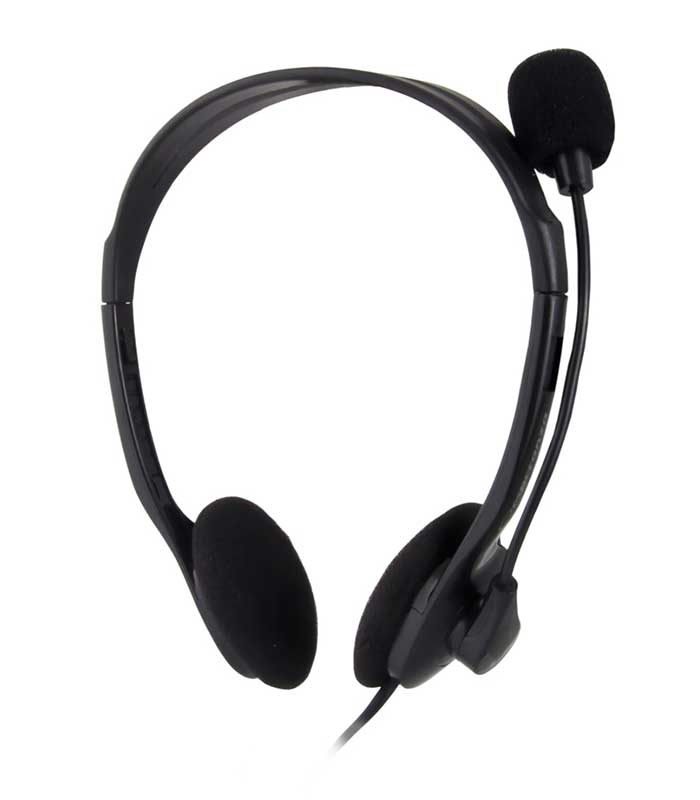 Esperanza EH102 Scherzo Headphones με μικρόφωνο 2x 3.5mm, 2.5m - Μαύρο