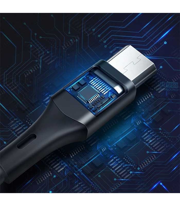 BlitzWolf Regular USB 2.0 to micro USB Cable Κόκκινο 1.8m (BW-MC14RED)