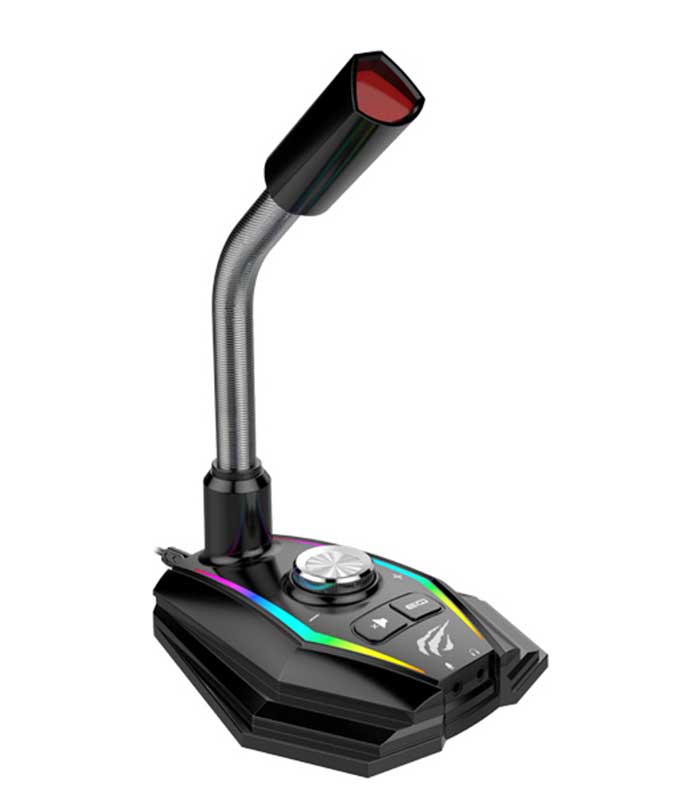 Havit GK56 Gaming Μικρόφωνο με Φωτισμό RGB