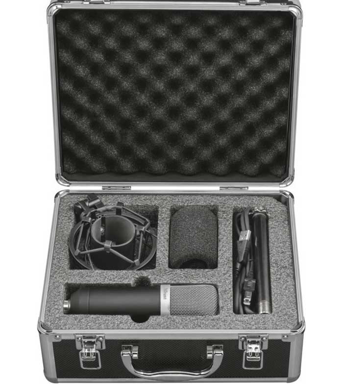 Trust GXT 252 Emita Streaming Microphone Επαγγελματικό Μικρόφωνο - Ενσύρματο