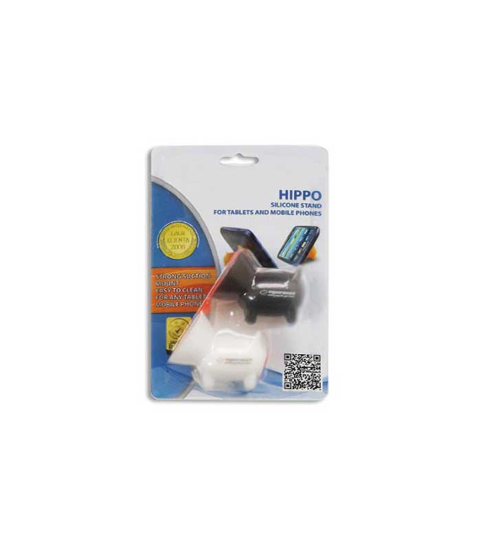 Esperanza EMS111 Hippo Βάση Σιλικόνης για Smartphone/Tablet (2τμχ)