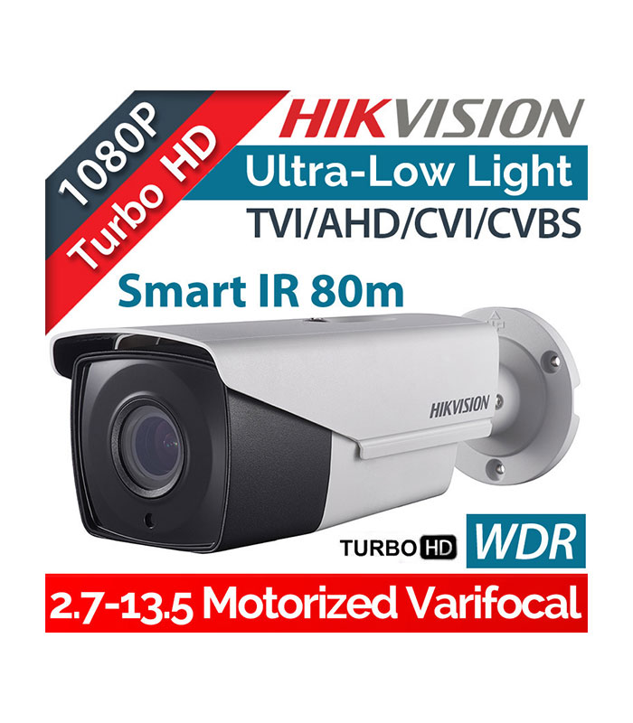 Hikvision DS-2CE16D8T-IT3ZF CCTV Κάμερα Παρακολούθησης 1080p Αδιάβροχη
