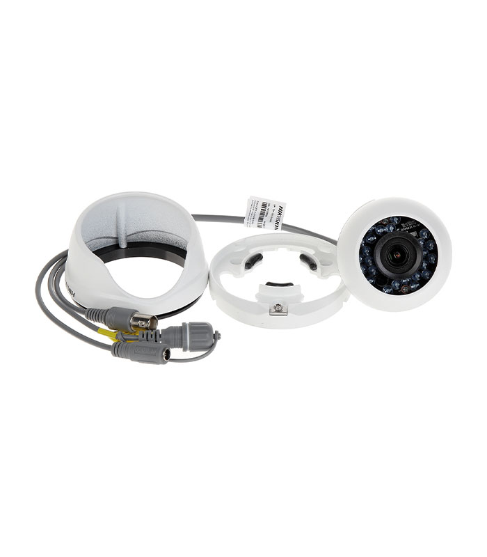 Hikvision DS-2CE56C0T-IRMF CCTV Κάμερα Παρακολούθησης HD Αδιάβροχη με Φακό 2.8mm