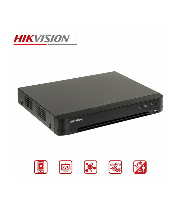 Hikvision DS-7208HTHI-K2 Καταγραφικό HVR 8 Καναλιών με Ανάλυση 4K
