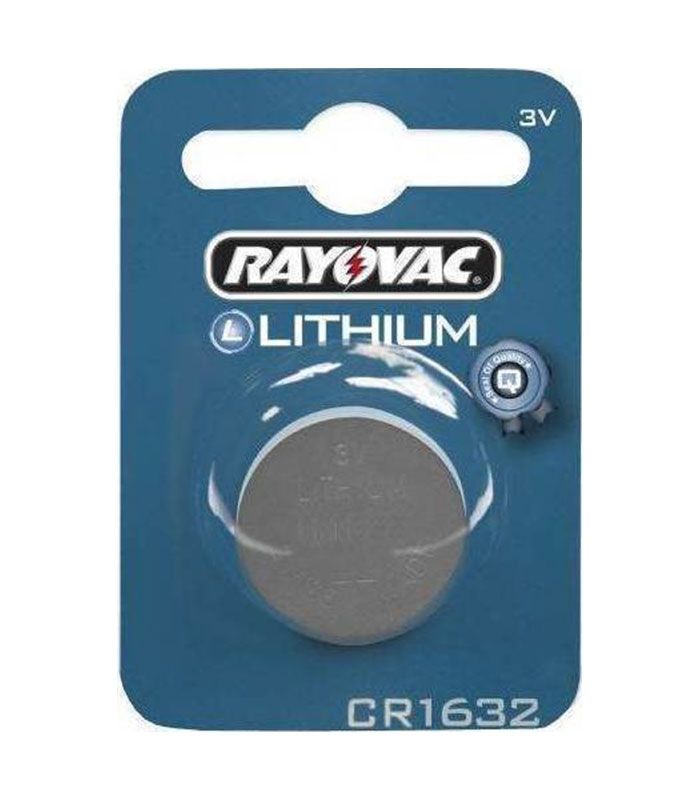 Rayovac Lithium Μπαταρία Ρολογιών CR1632 3V 1τμχ