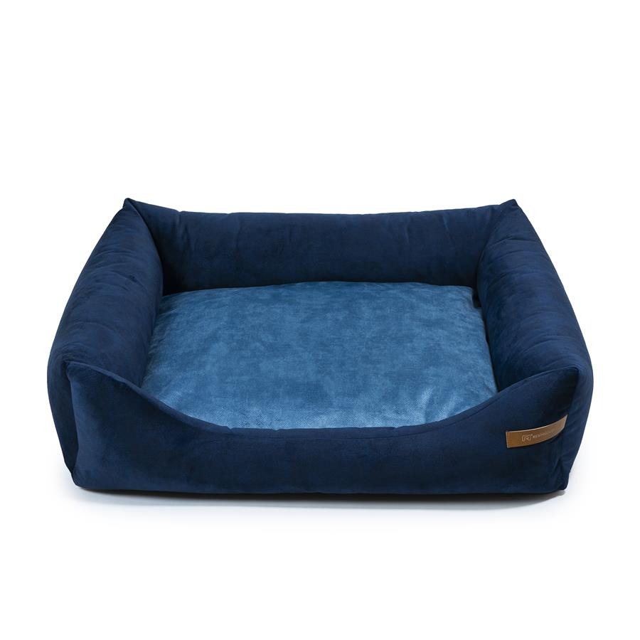 Premium Κρεβάτι σκύλου SoftColor Navy Blue Large (85x75x15 εκ.)