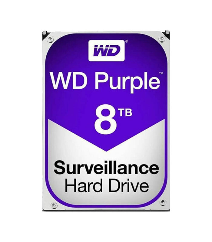 Western Digital Purple 8TB HDD Σκληρός Δίσκος 3.5" SATA III 7200rpm με 256MB Cache για Καταγραφικό WD82PURZ